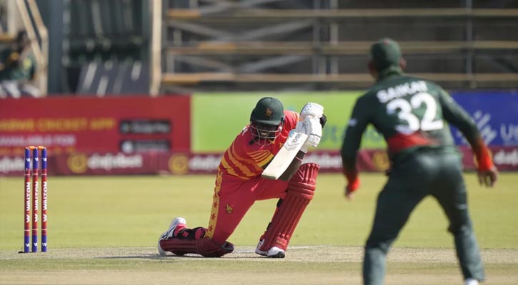 কাইয়া-রাজার সেঞ্চুরিতে জয়ের সুবাতাস পাচ্ছে জিম্বাবুয়ে